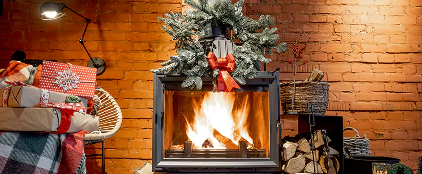 Travis Industries Linear Gas Fireplace Installation in Fairborn, Ohio