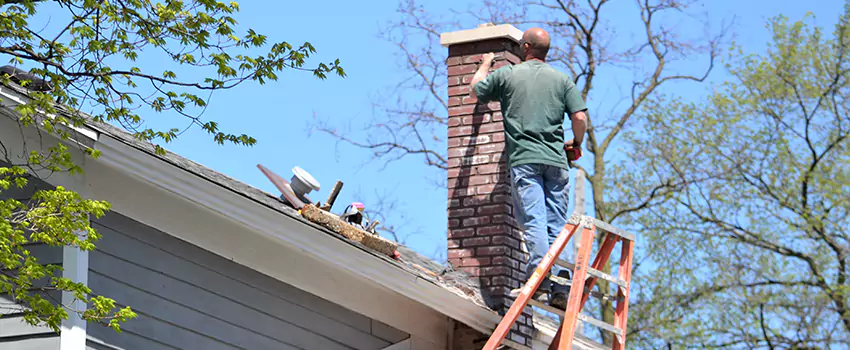 Vinyl and PVC Chimney Flashing Installation in Fairborn, OH