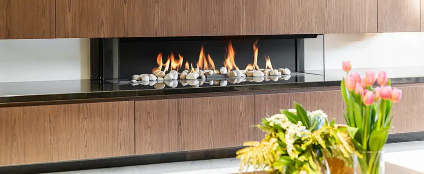 Double-height Fireplace Design Refurbishment in Fairborn, Ohio